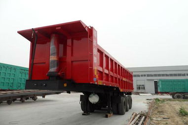 2014年5月 二手后翻定做全新半掛車(chē)廠家直銷(xiāo)，價(jià)格面議，二手包銷(xiāo)售